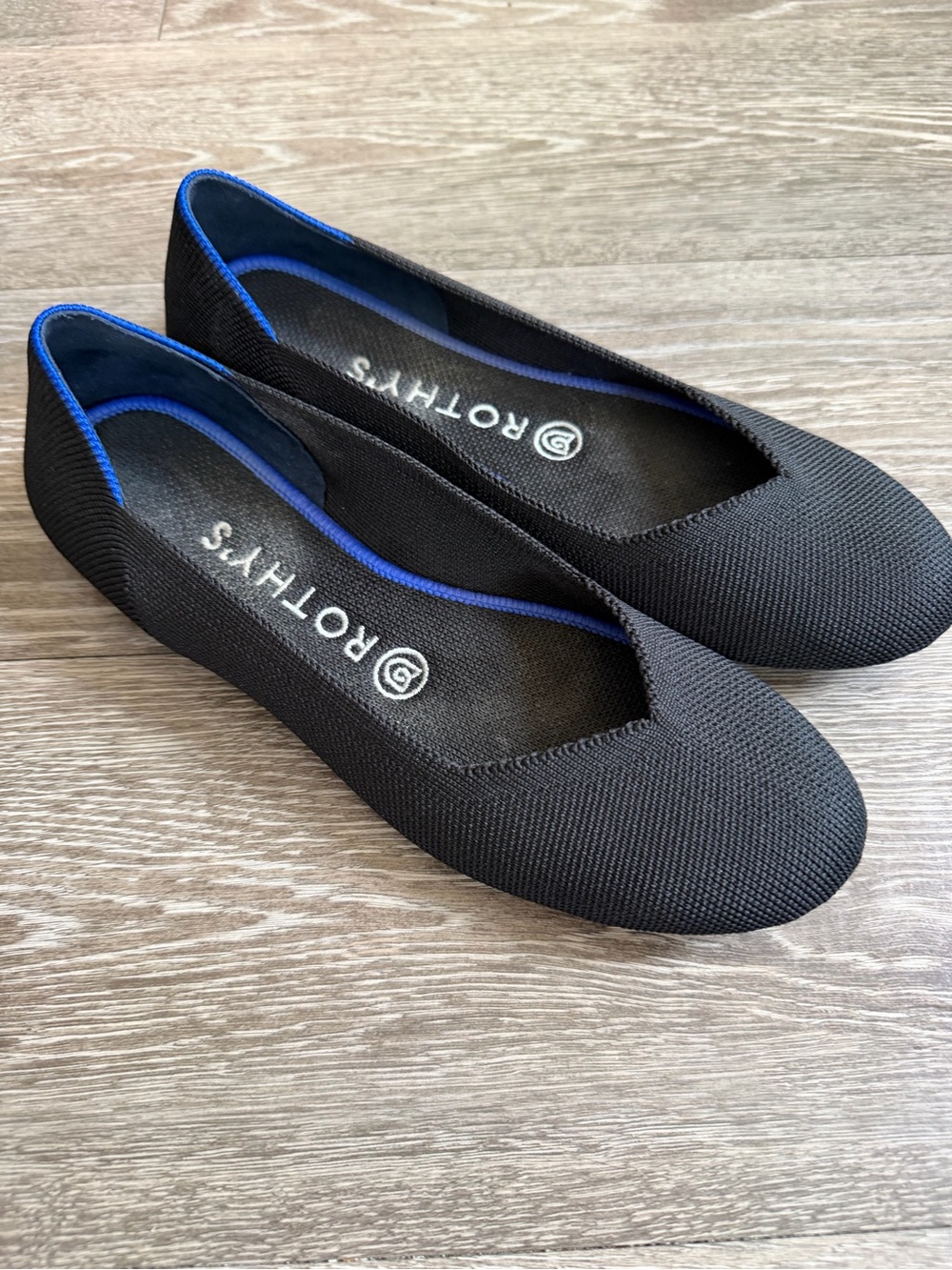Rothy’s The Flats in Black size 7.5